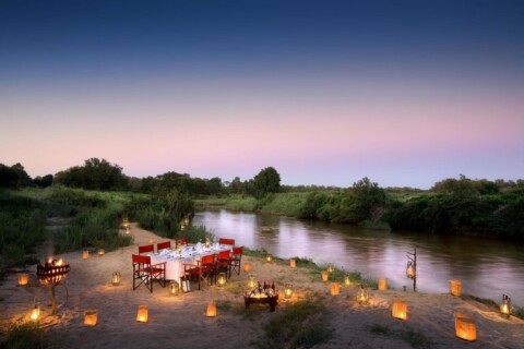 Lion Sands River Lodge - Fluss