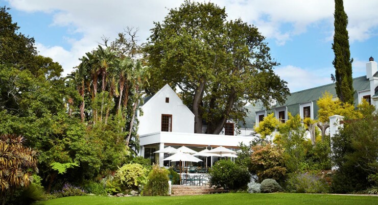 Cellars-Hohenort Hotel & Spa - Terrasse