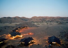 Hoanib Valley Camp - abends