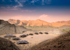 Hoanib Valley Camp - von oben