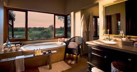 Lion Sands Tinga Lodge - Badezimmer