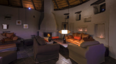 Kulala Desert Lodge - Wohnzimmer
