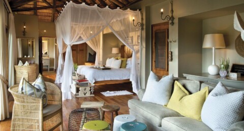 Lion Sands Narina Lodge - Schlafzimmer