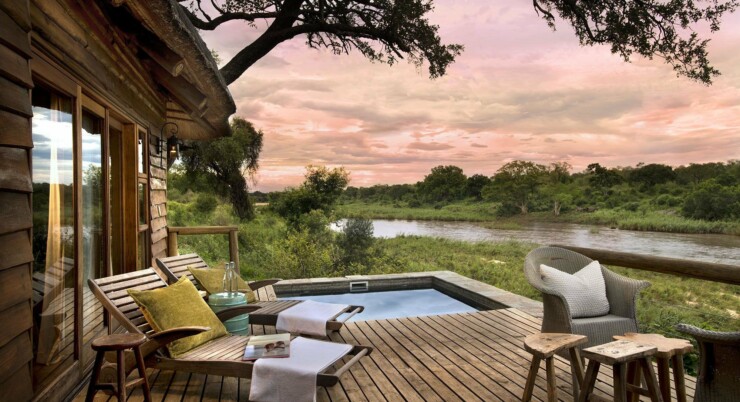 Lion Sands Narina Lodge - privater Pool
